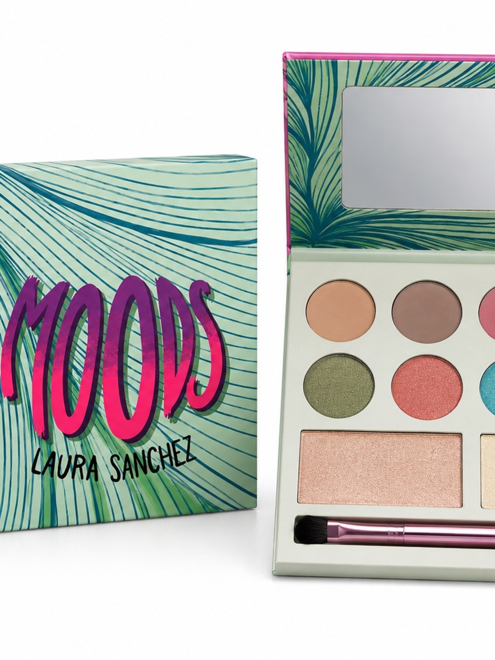 LAURA SANCHEZ Moods Eyeshadow & Highlighter Palette - BNIB